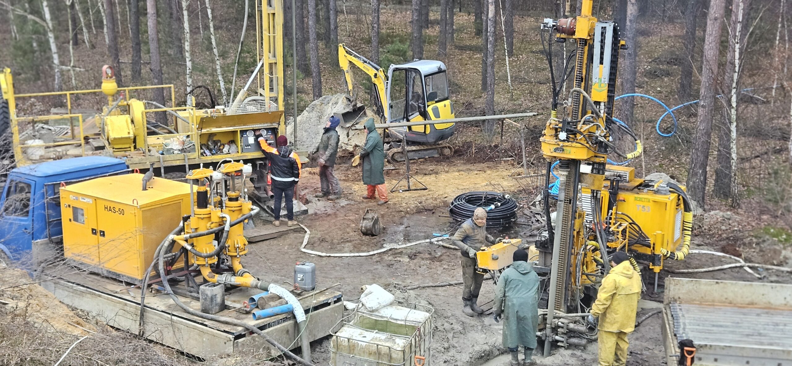 Montaż gruntowej pompy ciepła/instalacja OZE